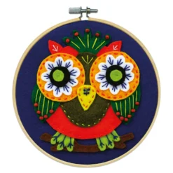 Flash Sale 🔥 Owl Felt Applique Kit by Loops & Threads® 🔥