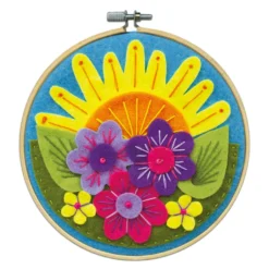 Cheapest 🤩 Sunrise Felt Applique Kit by Loops & Threads® ðŸ‘