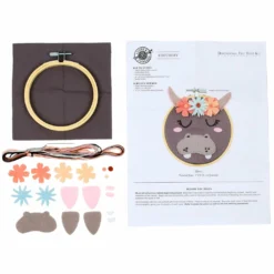 Best Sale 🛒 Hippo Felt Hoop Kit by Loops & Threads™ 🎉 7 Best Sale 🛒 Hippo Felt Hoop Kit by Loops & Threads™ 🎉 -Loops & Threads Store 10663974 3
