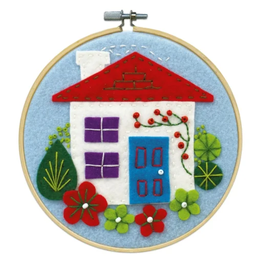 Hot Sale âœ¨ Home Felt Applique Kit by Loops & Threads® â¤ï¸ -Loops & Threads Store 10663977 5