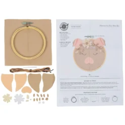 Best Sale ðŸ›’ Pig Felt Hoop Kit by Loops & Threads™ ðŸ˜€ -Loops & Threads Store 10663979 3