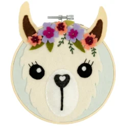 Top 10 ðŸŽ‰ Llama Felt Hoop Kit by Loops & Threads™ âœ”ï¸
