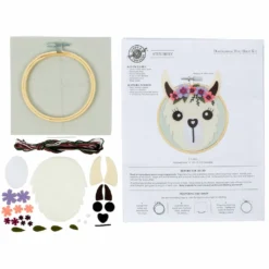 Top 10 ðŸŽ‰ Llama Felt Hoop Kit by Loops & Threads™ âœ”ï¸ -Loops & Threads Store 10663982 3