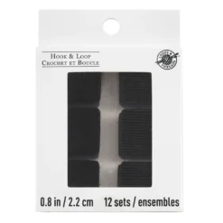 Buy ðŸ¥° Black Hook & Loop Squares by Loops & Threads® ðŸ˜€