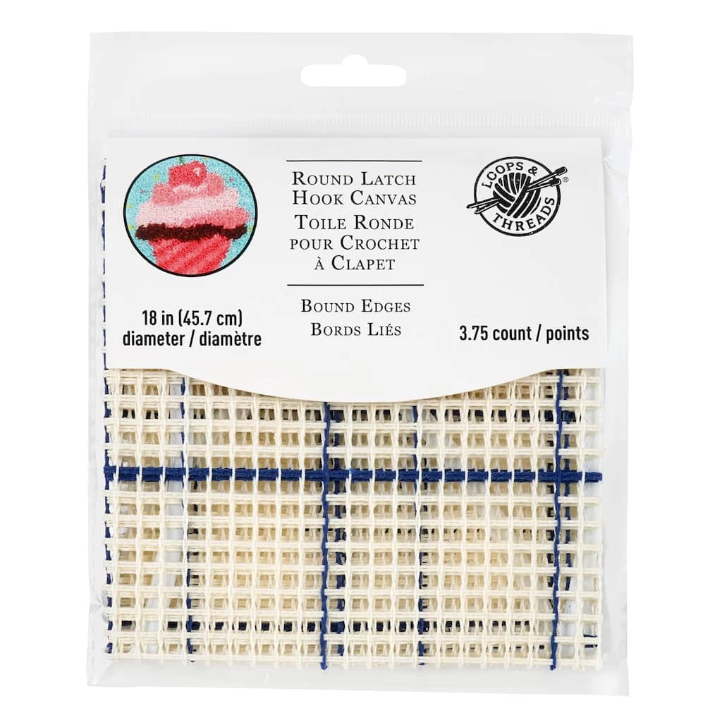 Top 10 ⌛ Round Latch Hook Canvas by Loops & Threads® âœ”ï¸ 1 Top 10 ⌛ Round Latch Hook Canvas by Loops & Threads® ✔ï¸