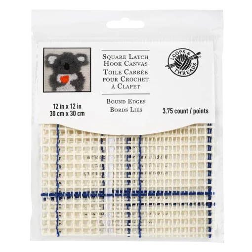 Budget âŒ› 12 Pack: 13" Square Latch Hook Canvas by Loops & Threads® ðŸŽ -Loops & Threads Store 10666745 1 1