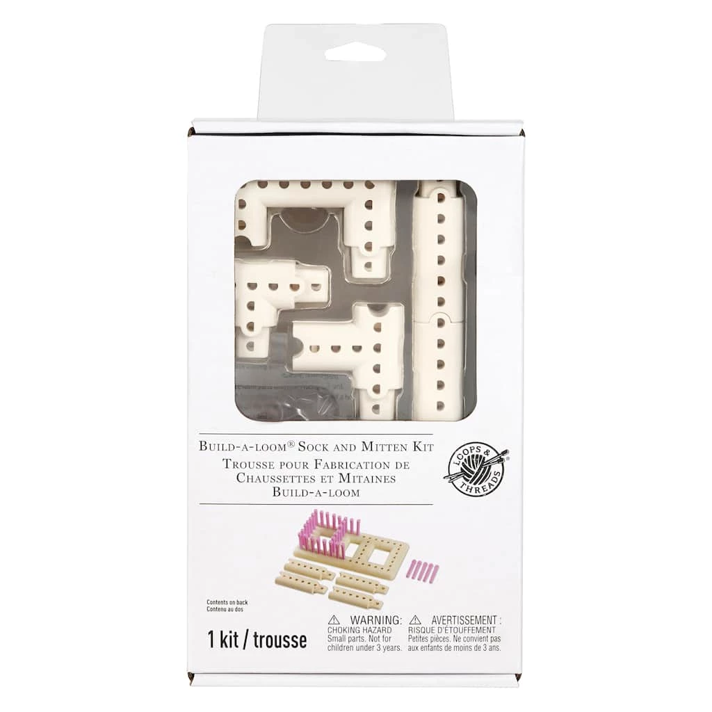 Best Sale â¤ï¸ Build-a-Loom® Sock & Mitten Kit by Loops & Threads® â 1 Best Sale â¤ï¸ Build-a-Loom® Sock & Mitten Kit by Loops & Threads® â