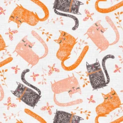 Best Sale 🥰 Coral Cats Cotton Fabric Bundle by Loops & Threads™ 🧨 9 Best Sale 🥰 Coral Cats Cotton Fabric Bundle by Loops & Threads™ 🧨 -Loops & Threads Store 10691456 5