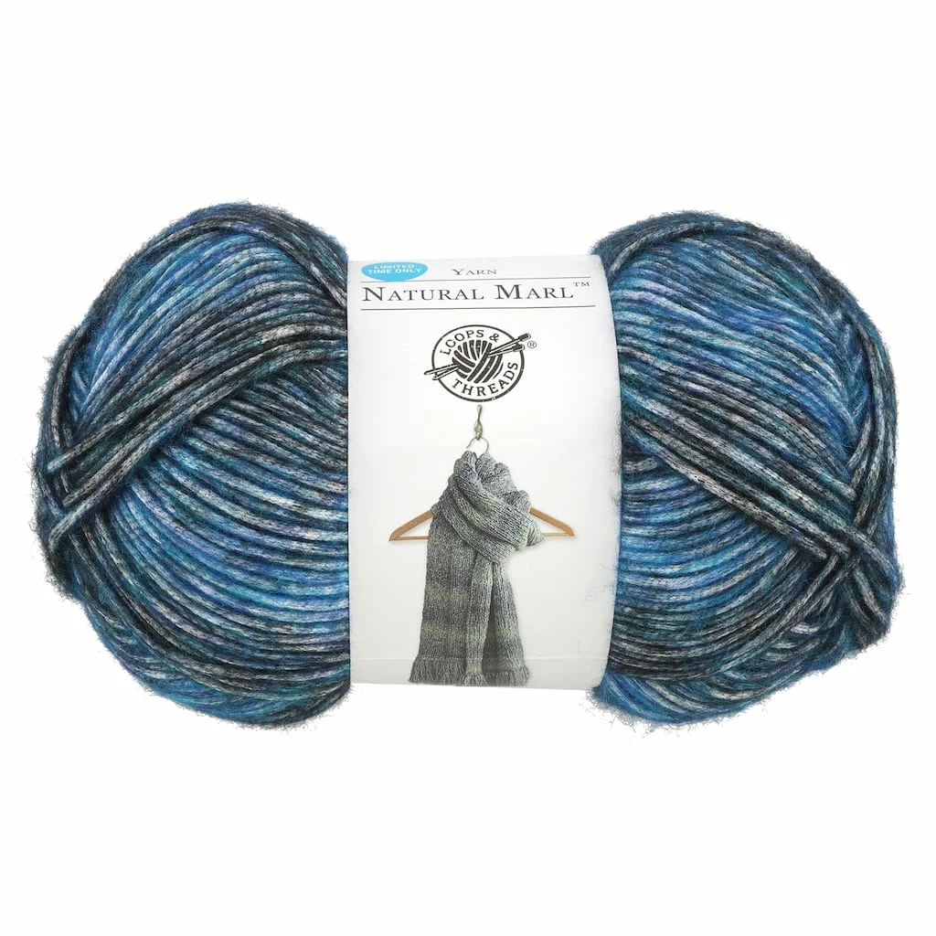 New â Natural Marl™ Yarn by Loops & Threads® ⌛ 1 New â Natural Marl™ Yarn by Loops & Threads® ⌛
