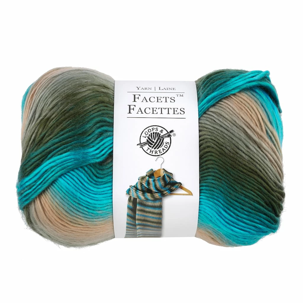 Wholesale ✨ Facets™ Yarn by Loops & Threads® ⌛ 1 Wholesale ✨ Facets™ Yarn by Loops & Threads® ⌛