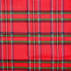 Outlet 🔥 Red Plaid Cotton Fabric by Loops & Threads® 🔔