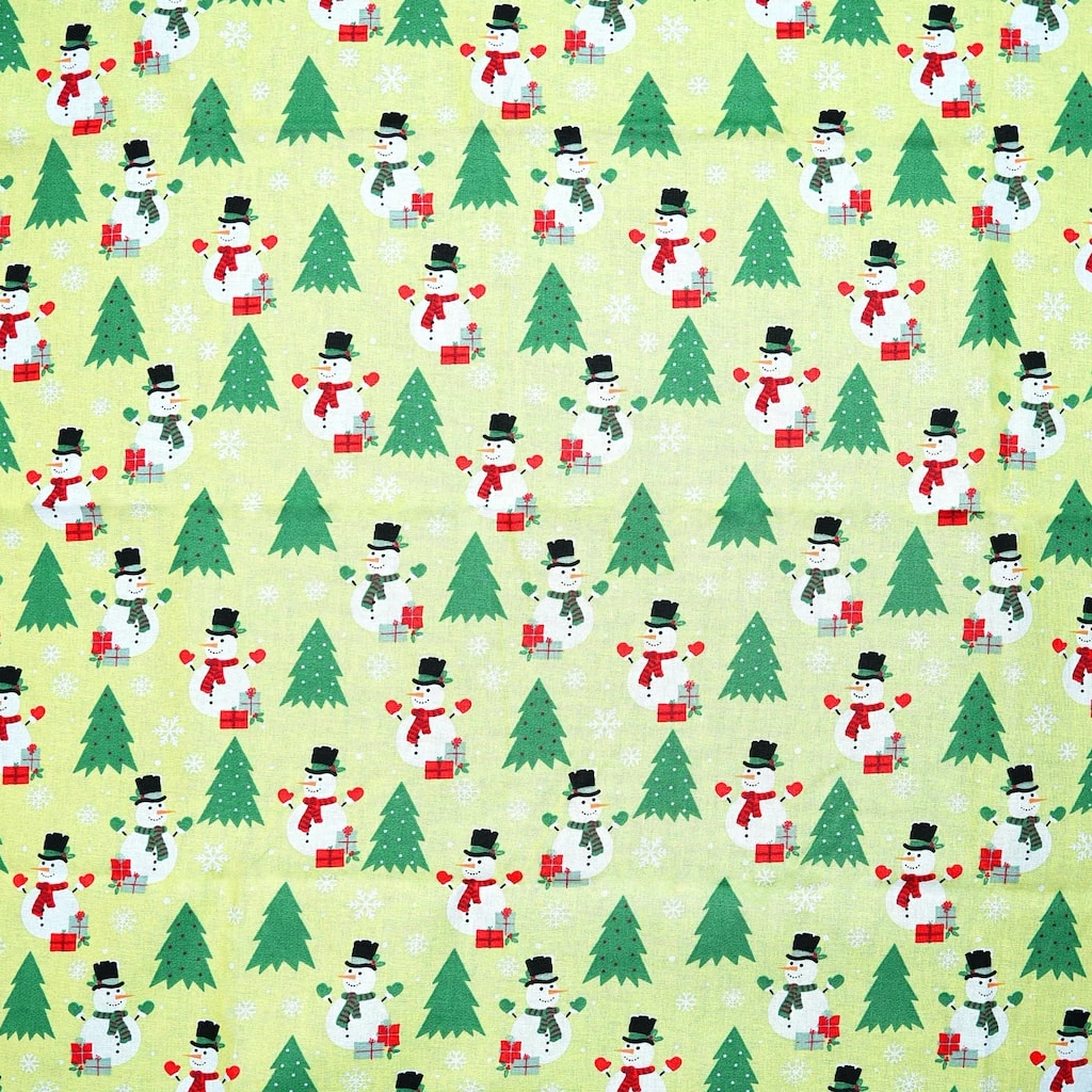 Top 10 👠Snowman Cotton Fabric by Loops & Threads® 🎉 2 Top 10 👠Snowman Cotton Fabric by Loops & Threads® 🎉 - Image 2