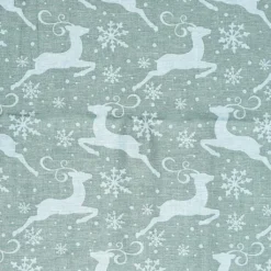 Deals 😉 White Deer Cotton Fabric by Loops & Threads® ✔ï¸