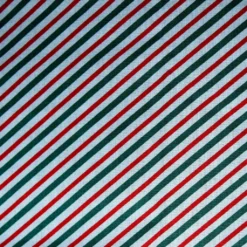 Cheap â Red and Green Stripe Cotton Fabric by Loops & Threads® 🌟