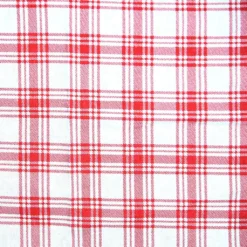 Coupon 🥰 Red Plaid Cotton Fabric by Loops & Threads® 💯