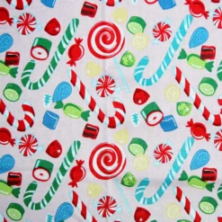 Discount 👠Candy Cane Cotton Fabric by Loops & Threads® 🌟