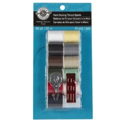 Coupon ðŸŒŸ Loops & Threads™ Hand Sewing Thread Spools, Light Colors ðŸ”¥