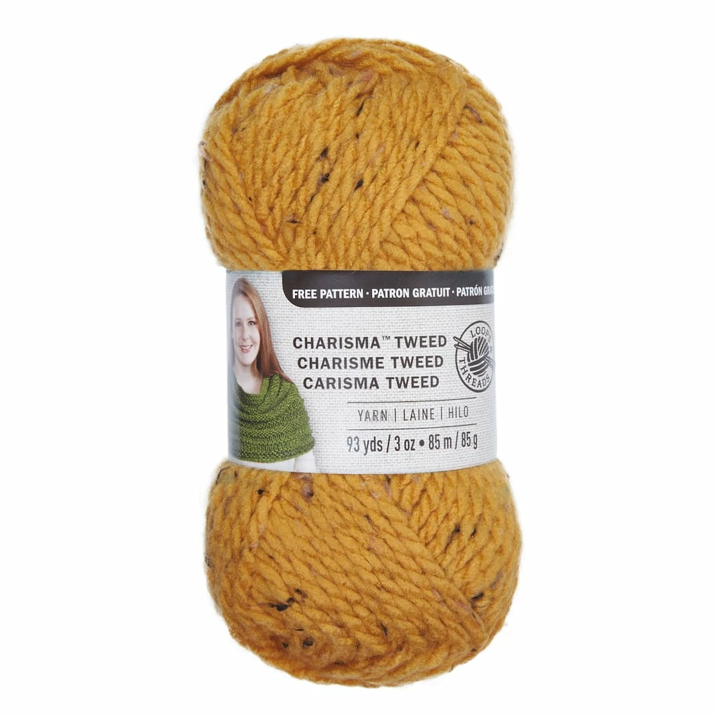Top 10 👠Charisma™ Tweed Yarn by Loops & Threads® ⌛ 1 Top 10 👠Charisma™ Tweed Yarn by Loops & Threads® ⌛