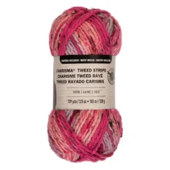 Wholesale â­ Charisma™ Tweed Stripe Yarn by Loops & Threads® âœ¨