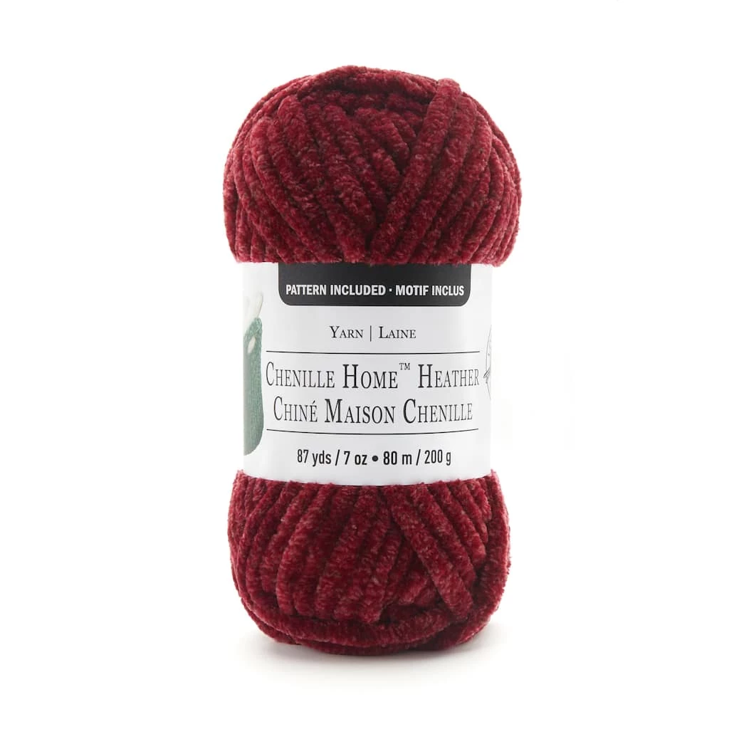 Discount 😠12 Pack: Chenille Home™ Heather Yarn by Loops & Threads® 🎠1 Discount 😠12 Pack: Chenille Home™ Heather Yarn by Loops & Threads® ðŸŽ