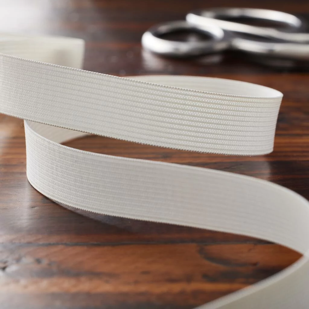 Brand new 👠12 Pack: 3/4" White Knit Non-Roll Elastic Hank by Loops & Threads™ 😀 2 Brand new 👠12 Pack: 3/4" White Knit Non-Roll Elastic Hank by Loops & Threads™ 😀 - Image 2