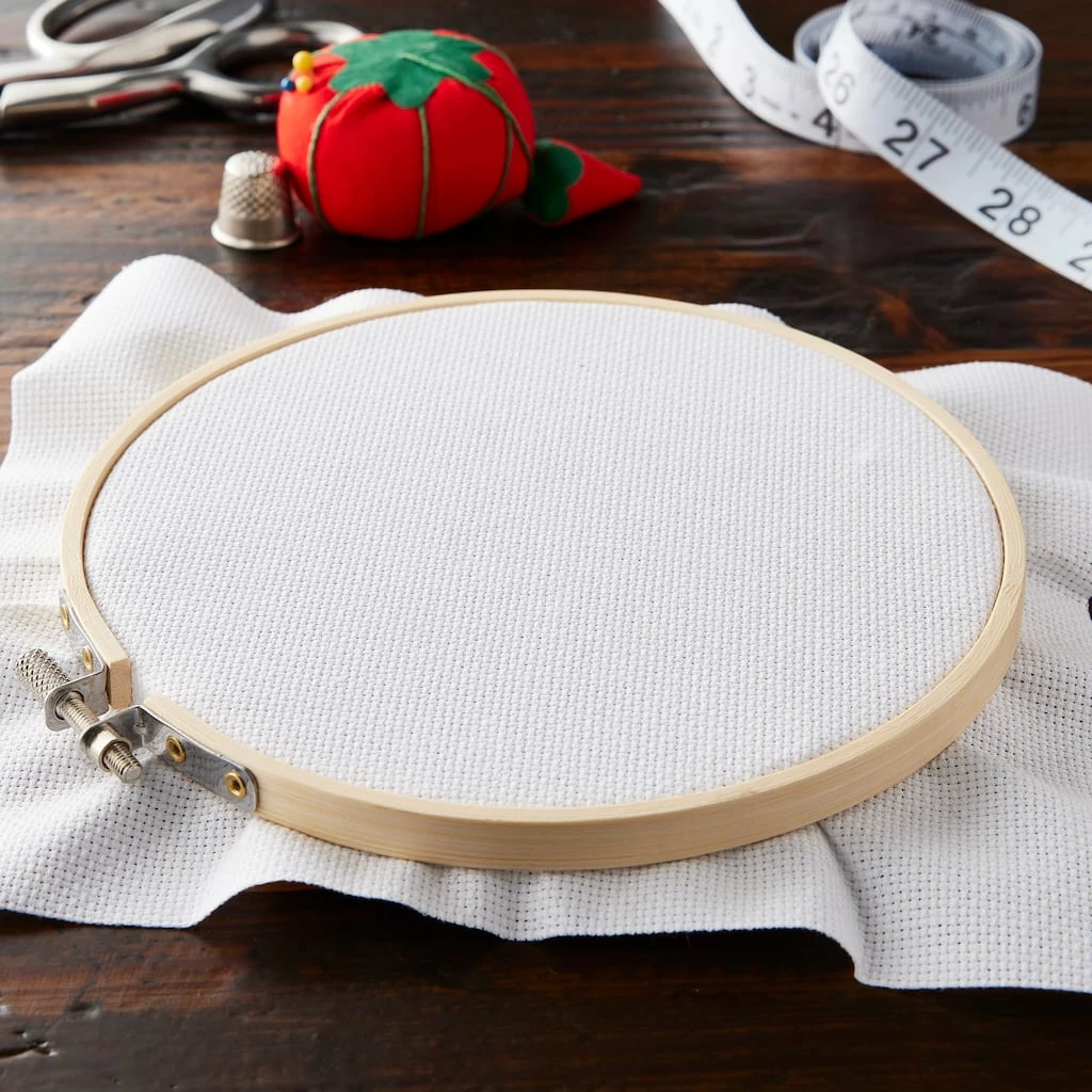 Top 10 😠12 Pack: 18 Count Aida Cloth Cross Stitch Fabric by Loops & Threads™, 15" x 18" 🛒 2 Top 10 😠12 Pack: 18 Count Aida Cloth Cross Stitch Fabric by Loops & Threads™, 15" x 18" 🛒 - Image 2