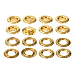 Deals 👠12 Packs: 8 ct. (96 total) Gold Eyelets by Loops & Threads™ ðŸ˜