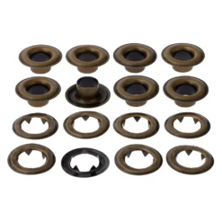 Cheap 😠12 Packs: 8 ct. (96 total) 7/16" Antique Brass Eyelets by Loops & Threads™ 😀