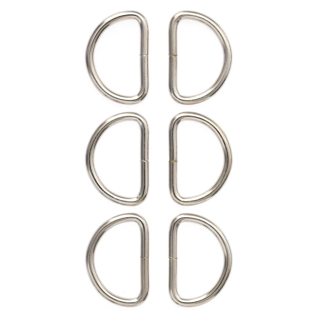Promo 👠12 Packs: 6 ct. (72 total) 3/4" Metal D-Rings by Loops & Threads™ 🎠1 Promo 👠12 Packs: 6 ct. (72 total) 3/4" Metal D-Rings by Loops & Threads™ ðŸŽ