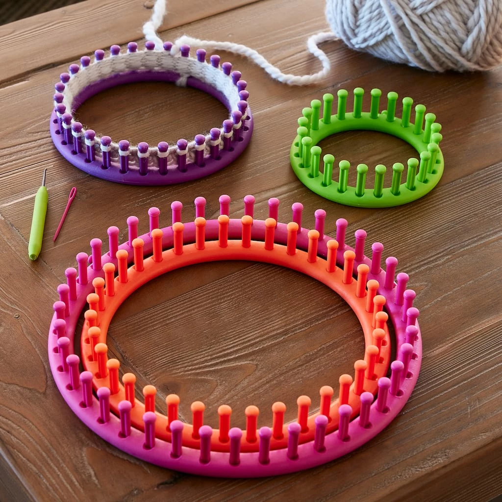 Top 10 âœ”ï¸ 3 Pack: Knit Quick™ Knitting Loom Set by Loops & Threads™ 🥰 2 Top 10 âœ”ï¸ 3 Pack: Knit Quick™ Knitting Loom Set by Loops & Threads™ 🥰 - Image 2