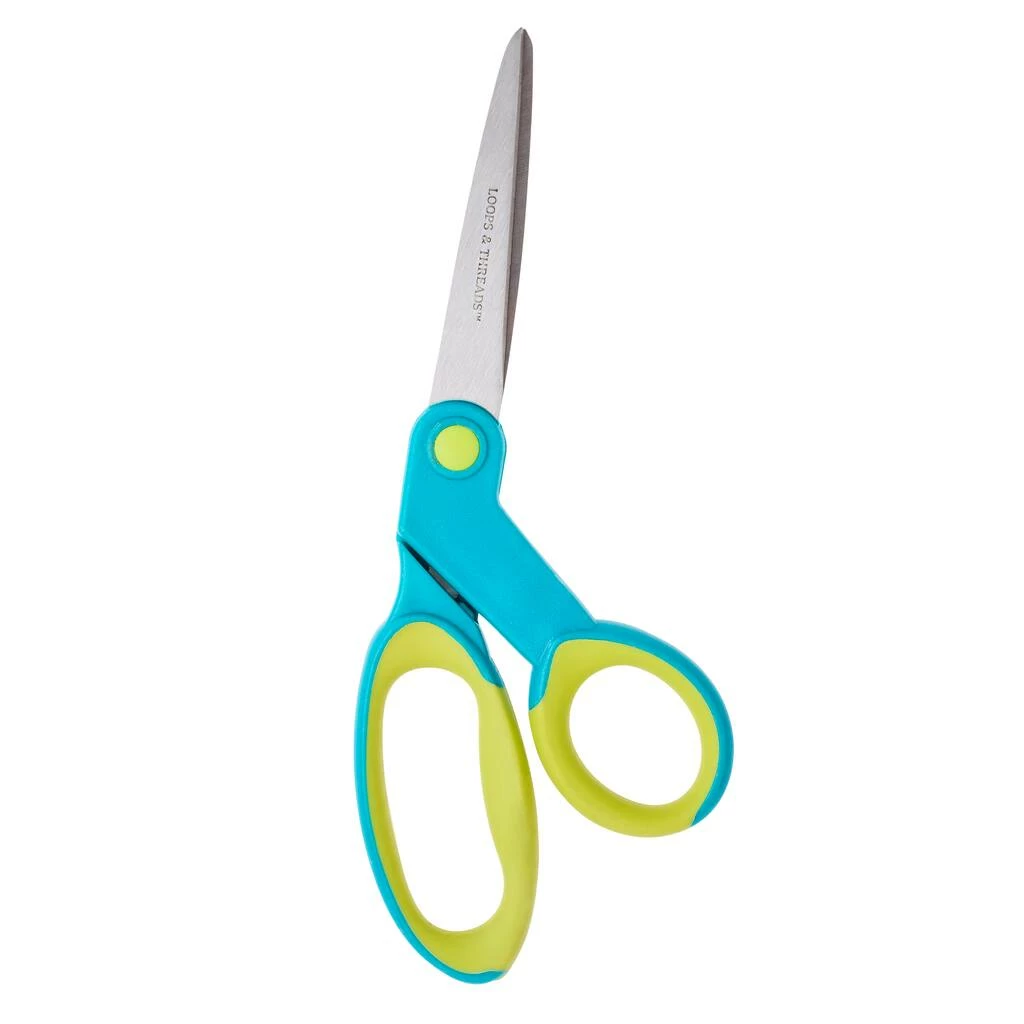 Coupon ✨ 12 Pack: 8" Bent Scissors by Loops & Threads™ 🎠3 Coupon ✨ 12 Pack: 8" Bent Scissors by Loops & Threads™ 🎠- Image 3