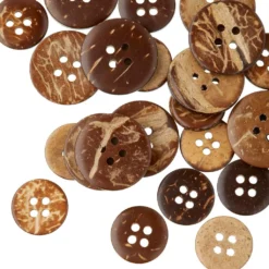Best Sale ⌛ 12 Packs: 28 ct. (336 total) Coconut Buttons by Loops & Threads® ðŸ‘