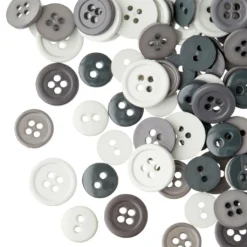 Coupon 🔔 12 Packs: 120 ct. (1,440 total) Colors We Love Cloudy Buttons by Loops & Threads® â¤ï¸