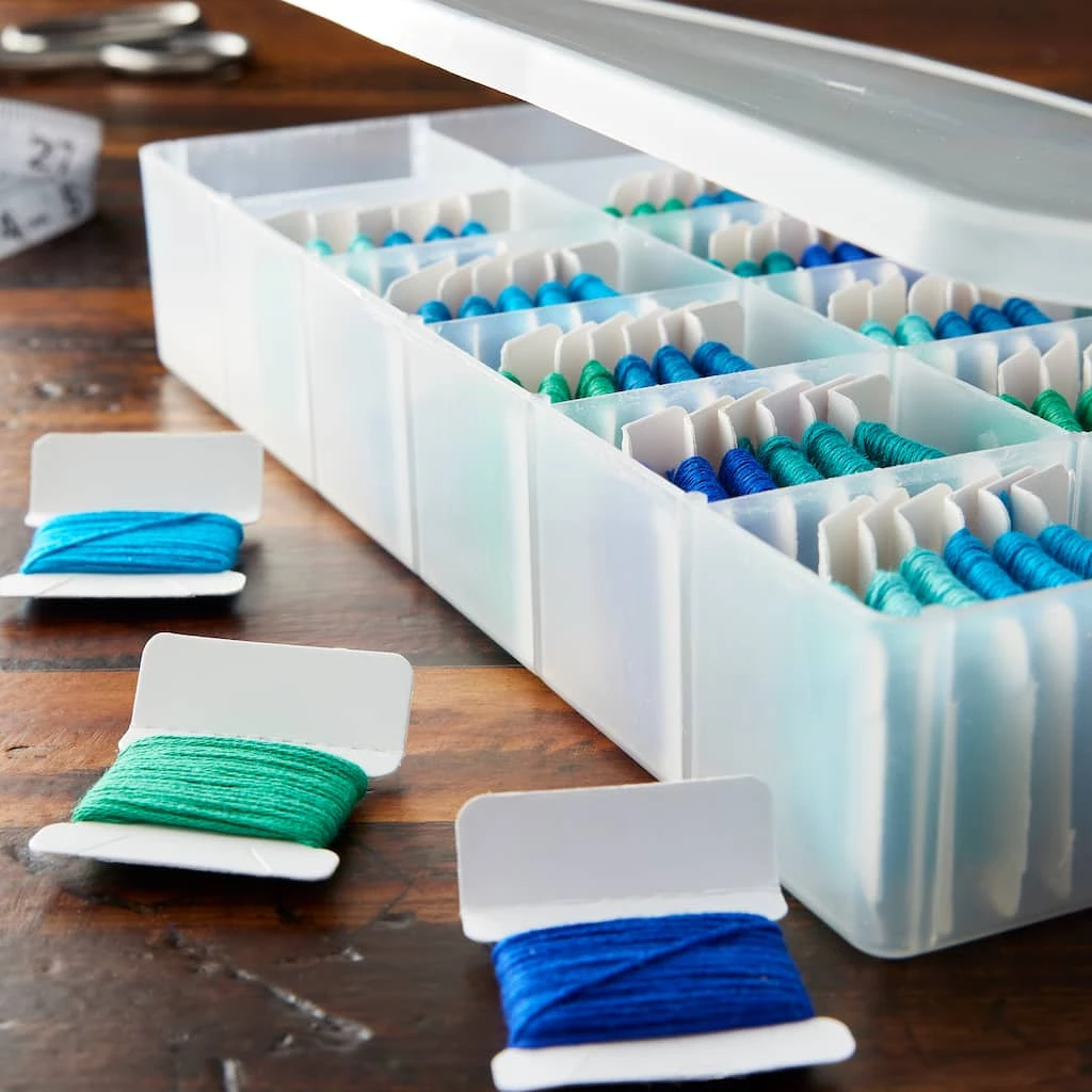 New 🔔 12 Pack: Embroidery Floss Organizer Kit by Loops & Threads® 😀 2 New 🔔 12 Pack: Embroidery Floss Organizer Kit by Loops & Threads® 😀 - Image 2